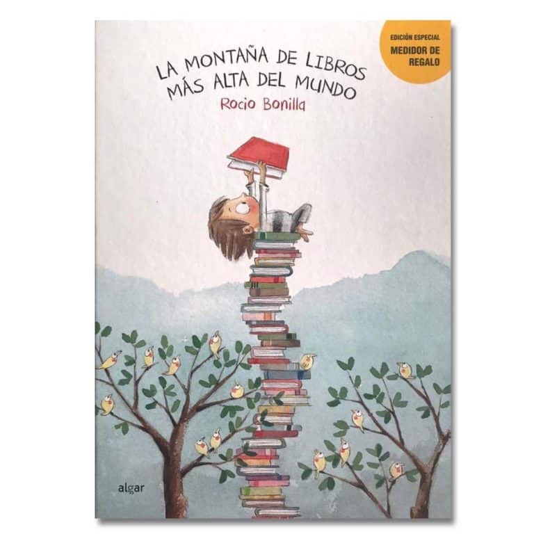 Cuento La montaña de libros más alta del mundo La Marmota