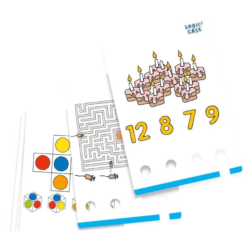 imagen donde aparecen algunas fichas didácticas del juego